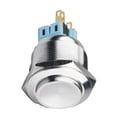 thumbnail image 2 of Agujero de montaje 30mm 12V Macarena Luz indicadora de metal, 2 of 7