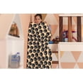 thumbnail image 6 of Yibo Milk Tea Brown Blanket Flannel Soft and Comfortable Anti-static Bed Sofa Blanket, 6 of 7