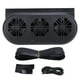 thumbnail image 2 of Ventilador De Escape Con Energía Solar De Automóvil, Ventilación De La Ventana Del Vehículo 3 Ventiladores, Ventilador De Ventilación De Aire De Automóvil Recargable De USB,, 2 of 7