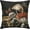 Pillowcover-6, variant on Square Throw Pillow Covers Red Ladybugs Water Droplets Design Pillow Cases Decorative for Home Bedroom Sofa Pillowcases Standard Size 18X18 Inch