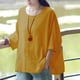thumbnail image 1 of Fiudx Camisetas para Mujer Moda Mujer Casual Manga Corta Talla Grande Camiseta Tops, 1 of 6