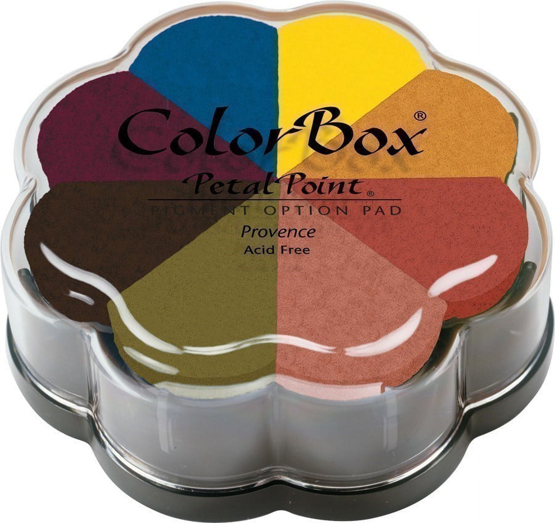 ColorBox Pigment Petal Point Ink Pad 8 Colors-Fun, Pk 1, Clearsnap 