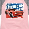 thumbnail image 3 of Hot Wheels - All American Kid - Toddler And Youth Girls Raglan Graphic T-Shirt, 3 of 5