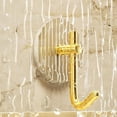 thumbnail image 3 of Destyer Versatile Usage Acrylic Luxury Wall Hook Easy To Clean Compact Size Space Saving silver 1Set, 3 of 6