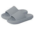 thumbnail image 1 of Pantuflas tipo almohada para mujeres y hombres | Sandalias de ducha House Slides | Extremadamente cómodo | Suela gruesa acolchada., 1 of 5