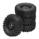 thumbnail image 3 of Neumáticos de 4 piezas RC neumáticos de escalada de goma, modificación 1/10 RELAS de CAR RC para ACCESORIOS de ACUERNOS MODELARES de RC,, 3 of 9