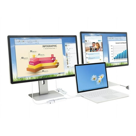 j5create - USB 3.0 to VGA Multi-Monitor Adapter - White