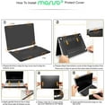 thumbnail image 6 of MOSISO MacBook Pro 13 inch Case for M2 2025, 2024, 2023, 2022-2016 A2338 M1 A2251 A2289 A2159 A1989 A1708 A1706, Plastic Hard Shell&Keyboard Cover&Screen Film&Storage Bag, 6 of 6