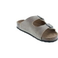 thumbnail image 7 of Outwoods Women's Bork-46 Vegan Leather Adjustable Double-Strap Slip-On Sandals, 7 of 7