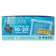 Aqua-Tech EZ-Change Aquarium Filter Cartridge for 10-20G Filters, 3pk