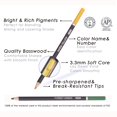 thumbnail image 3 of KALOUR Premium Colored Pencils,Set of 120 Colors,Artists Soft Core with Vibrant Color,Ideal for Drawing Sketching Shading,Coloring Pencils for Adults, 3 of 7