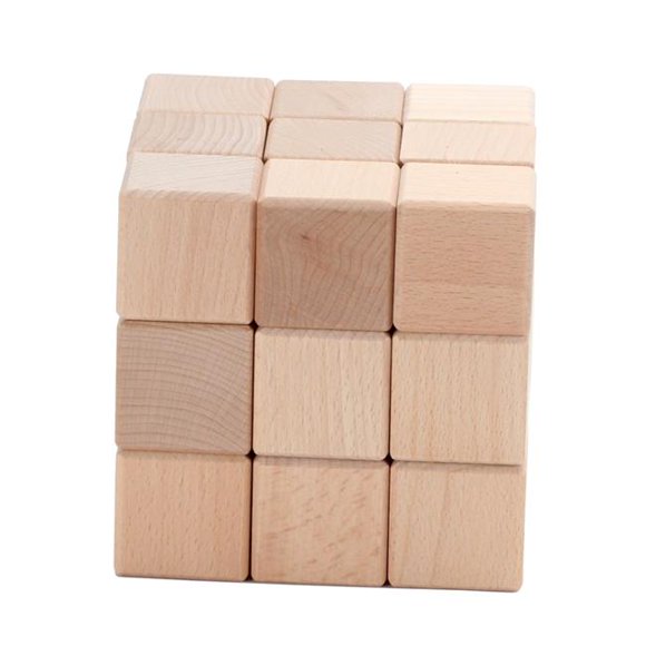 Block Blank Beechwood, Natural - 30 Piece