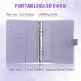 thumbnail image 3 of 25pcs Page(4 Grids) Photo Card A5-Binder Kpop Photo Albums Idol Cards Loose-leaf Collect Book Binder Binder Photocard Holder, 3 of 10