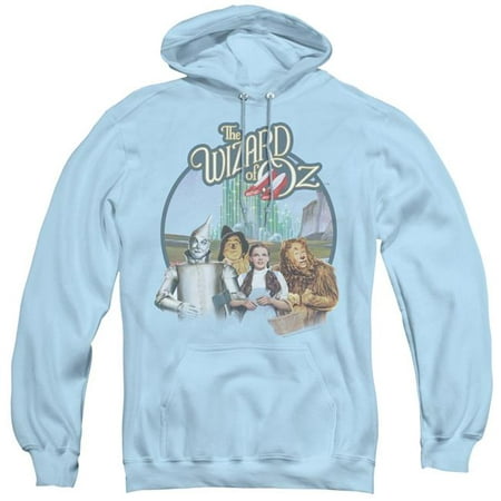 Wizard of OZ & Were Off to See Wizard Adult Pull-Over Hoodie - Light ...