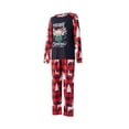 thumbnail image 4 of Meihuid Christmas Pajamas for Family 2023 Plus Size Matching Christmas Pjs Family Set Reindeer Print Holiday Sleepwear Outfit, 4 of 10