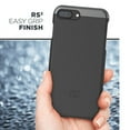 thumbnail image 3 of iPhone 7 Plus 5.5" Belt Clip Case, Encased (SlimShield Series) Hybrid Cover w/ Secure-fit Holster (2pc set) (Black), 3 of 6