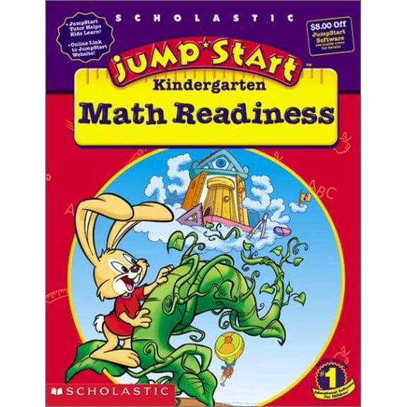 Pre-Owned Jumpstart Kindergarten Workbook: Math Readiness, 9780439164191, 0439164192, Paperback,
