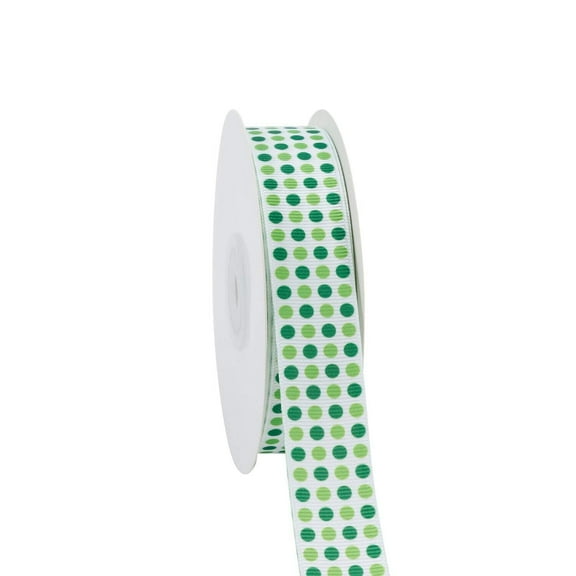 LaRibbons Patty's Dots Grosgrain Ribbon