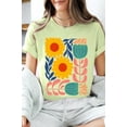 thumbnail image 5 of Boho Abstract Floral Graphic T Shirts, 5 of 11