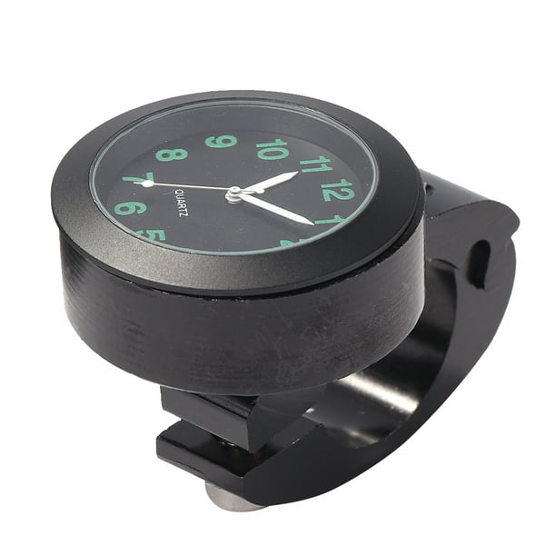 Reloj Vespa Patineta Reloj de scooter para reloj de manillar de motocicleta M365 base extendida (negro)