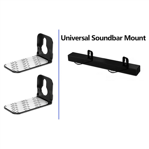 Universal Bracket Suitable for Long Sound Bar Speakers, Home Theater Speaker Brackets