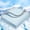 Ice Blue, variant on PHF Double Cooling Blanket for Hot Sleepers Throw Size, Arc-Chill Q-Max>0.5 with Double Cooling, Summer Blanket Absorbs Heat to Keep Cool All Night (Charcoal Grey, 50"x60")
