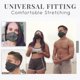 thumbnail image 5 of Cubierta Facial Multifuncional Ajustable Diadema Cubierta Facial Pulsera Collar Para Hombres Y Mujeres 4 En 1 Noticed AP007578-01, 5 of 6