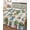Brown, variant on Twin Quilt Bedding Set, Tropical Cactus Reversible Summer Quilt 3 Pieces, Spring Summer Potted Plants Wooden Lightweight Bedspreads Coverlets with 2 Pillow Shams for All Seasons