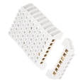 thumbnail image 4 of Bloc de Borne, Conception de Pont de 7 Trous 10pcs Conception Révolutionnaire de Borne de Vis en Laiton, 4 of 14