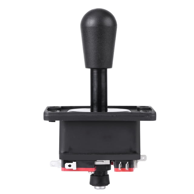 Joystick de Style Américain Durable avec Micro-Interrupteur Pièces de Rechange pour les Machines de Jeux d'Arcade