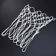thumbnail image 1 of BESTYASH Durable Braided White Basketball Net Made with Polyester for Standard Basketball Hoops, 1 of 8