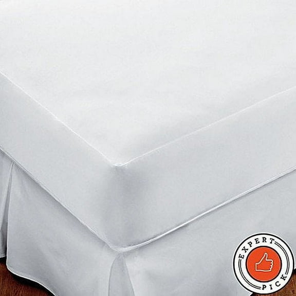Sleep Safe™ Premium Mattress Protector in White Twin X-long