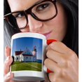thumbnail image 2 of West Quoddy Head Lighthouse, Lubec, Maine - Us20 Jmo1278 - Jerry And Marcy Monkman, 11oz Two-Tone Red Mug, 2 of 7