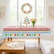 thumbnail image 1 of Mantel de Pascua de 183 X 137 Cm, Rectangular, de Plástico, Ideal para Decorar Mesas de Comedor y Fiestas., 1 of 6