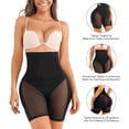 thumbnail image 4 of MISS MOLY Womens Shapewear Padded Butt Lifter High Waist Trainer Tummy Control Panties Hip Enhancer with Removable 4 Pads, 4 of 6