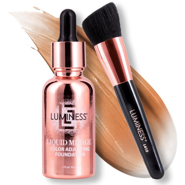 Kit de base LUMINESS Liquid Mirage con FPS 50 y ajuste de color