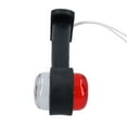 thumbnail image 4 of Trailer Side Marker with rubber base Red & White Front Rear Light / Lamp TR153, 4 of 6