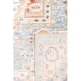 thumbnail image 5 of Pasargad Home PFH-02 3X5 3 x 5 ft. Heritage Design Power Loom Area Rug, Light Blue, 5 of 5