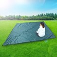 thumbnail image 3 of Yuarrent Toldo impermeable lona al aire libre Campingammock resistente a los rayos UV toldo parasol carpas negro morado, 3 of 6