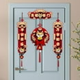 thumbnail image 4 of Décorations de Nouvel An Chinois pour Porte Murale Nouvel An E, 4 of 6