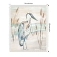 thumbnail image 6 of Amanti Art Heron By Beach Grass I Framed Canvas Wall Art Print, 6 of 10