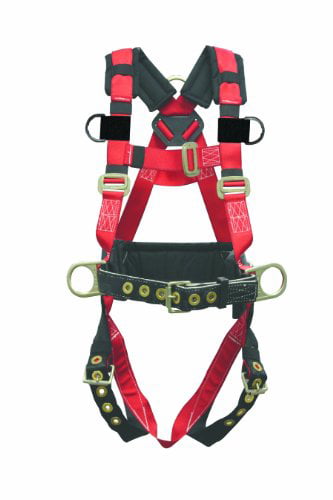 Elk River 62326 Eagle Lite Polyester/Nylon 3 D-Ring Harness with Quick-Connect Buckles 3X-Large