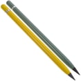 thumbnail image 4 of Miangastore 2Pcs Metal Inkless Pen Metallic Pencil Forever Pencil Inkless Erasable Pencil for Writing Drawing Drafting, 4 of 9