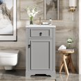 thumbnail image 6 of Harper & Bright Designs 20" Small Bathroom Vanity Sink Combo with Drawers, Bathroom Floor Cabinet with Shelf and Soft Close Door, Gray, 6 of 13