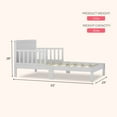 thumbnail image 4 of Dream On Me Brookside Toddler Bed, Model #648, 4 of 6