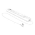 thumbnail image 1 of Kasa Smart Plug Power Strip HS300, Surge Protector with 6 Individually Controlled Smart Outlets and 3 USB Ports, Works with Alexa & Google Home, No Hub Required , White, 1 of 3