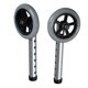 thumbnail image 1 of unbranded 2Ud Para Rollator De Aluminio Con Rodamientos Para Uso En Superficies Irregulares, 1 of 8