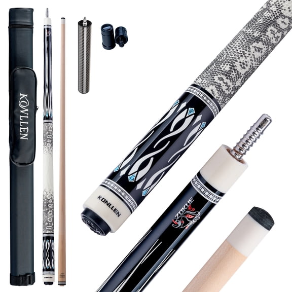 KONLLEN Pool Cue Stick with Canadian Maple shaft 11.5mm for Professional Billiard Cue Set