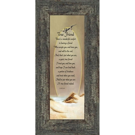 - A True Friend, Best Friends Frame, Friendship Gifts, 6x12 7733