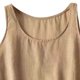 thumbnail image 3 of Camisetas sin Mangas para las Mujeres Color Sólido Cuello Redondo Suéter Casual Blusa, Camisetas de Mujer Casual, 3 of 8